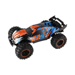 Buggy RC com controlo remoto 7,4 V/500 mAh azul/laranja