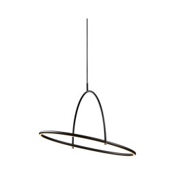Halo Design 749546 - Lustre LED dimável TILT suspenso por cabo, LED/40W/230V, Ø 60 cm, preto