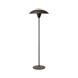Halo Design 748976 - Candeeiro de pé STEPP 1xE27/28W/230V preto/latão