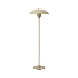 Halo Design 748990 - Candeeiro de pé STEPP 1x E27/28W/230V bege/latão