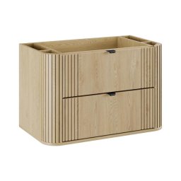 COMAD OVALIA CREMONA 82-80-46-2S - Móvel para lavatório OVALIA, carvalho