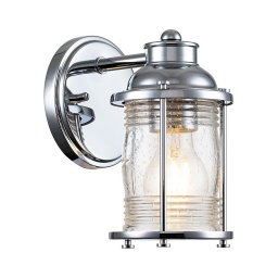 Quintiesse QN-ASHLANDBAY1-PC-BATH-Arandela exterior ASHLAND BAY 1xE27/60W/230V IP44