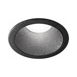 Ideal Lux - Candeeiro LED de encastrar GAME TRIM LED/11W/230V Ø 8,5 cm IP40 preto