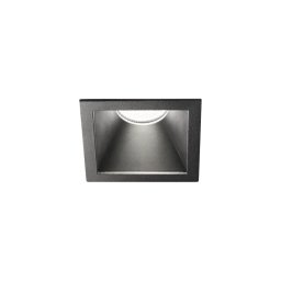 Ideal Lux - Luminária de embutir LED GAME TRIM LED/11W/230V 8,4x8,4 cm IP40 preta