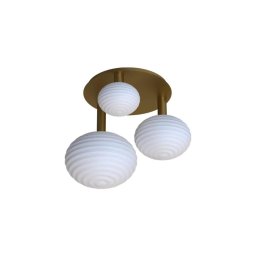 Eglo 300498 - Lustre de tecto ERCALTO 3xE27/25W/230V dourado