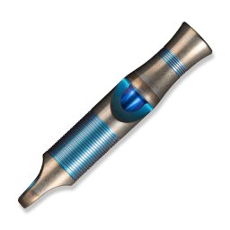 We Knife Apito de Titânio Azul A-05BP