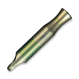 WE A-05P Apito Verde Ti com 1PC Paracord Marrom A-05CP