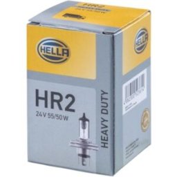 Lâmpada Halogen HELLA R2/HR2 Heavy Duty 24V, 55/50W, 1 peça