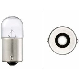 Lâmpada HELLA R5W Standard 12V, 5W, 10 peça