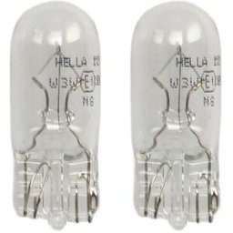 Lâmpada HELLA W3W Standard 12V, 3W, 2 peça