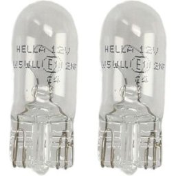 Lâmpada Halogen HELLA W5W LONG LIFE UP TO 3X LONGER LIFE 12V, 5W, 2 peça