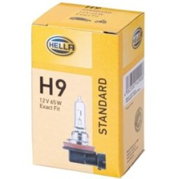 Lâmpada Halogen HELLA H9 Standard 12V, 65W, 1 peça
