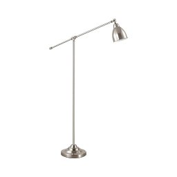 Ideal Lux - Candeeiro de pé NEWTON 1xE27/42W/230V cromado brilhante