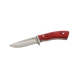 Faca com bainha de couro 21 cm
