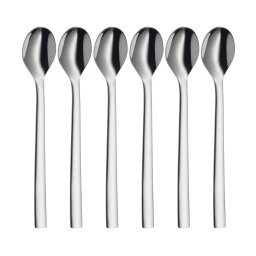 WMF - Conjunto 6 colheres para latte macchiato NUOVA inox