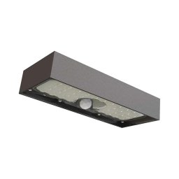 Holofote solar LED com sensor de movimento LED/3,7V 3000mAh 4000K IP65 preto