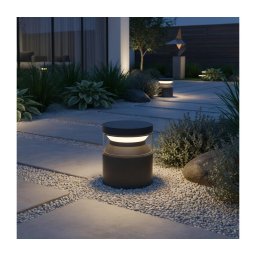 Ideal Lux - Candeeiro exterior LED BOEING LED/14W/230V 15 cm IP65 preto