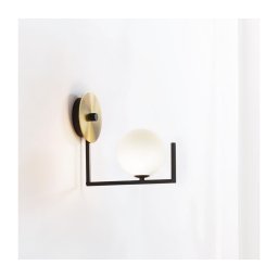 Ideal Lux - Candeeiro de parede LED BIRDS 1xG9/3W/230V preto/dourado