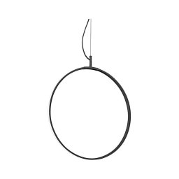 Ideal Lux - Candeeiro suspenso LED CIRCUS LED/29W/230V diâmetro 44 cm CRI 90 preto