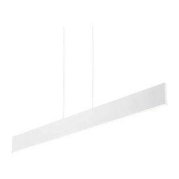 Ideal Lux - Lustre pendente em cabo DESK LED/32W/230V 102,5 cm CRI 90 branco