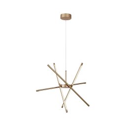 Rabalux 72339 - Candeeiro suspenso LED HENLI2 LED/40W/230V 3000K dourado