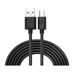 Winner Group - cabo USB alargado Micro USB / USB-A 1m preto
