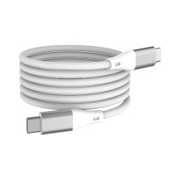 Winner Group - Cabo USB-C magnético 60W 1m branco
