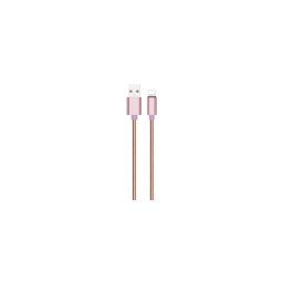 Winner Group - cabo USB Lightning / USB-A 1m rosa