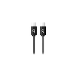 Aligator DATKP48 - cabo USB-C / USB-C 65W Power Delivery 1,5m preto