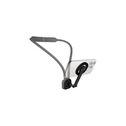 CONNECT IT CFF-6020-GY - Suporte de pescoço magnético flexível para telemóvel MagSafe