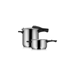 WMF - Conjunto de panelas de pressão 8,5 l + 4,5 l PERFECT aço inoxidável