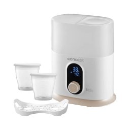 Concept OL4010 - Aquecedor de biberões 3 em 1 KIDO 200W/230V branco