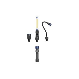 Viking - Lanterna recarregável dimerizável 3 em 1 LED/5V IPX4 380 lm 2200 mAh