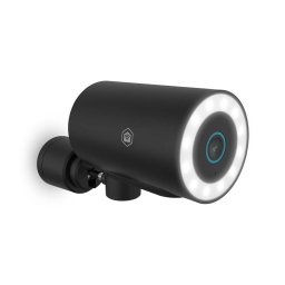 Nedis WIFICO41CBK - Câmara exterior inteligente 5V 4K 3840x2160p IP65 Wi-Fi Tuya