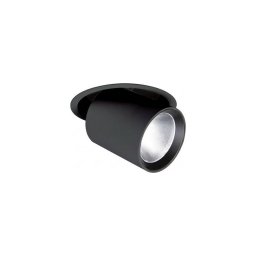 Ideal Lux - Spot LED embutido NOVA, 30W, 230V, CRI90, Ø 15,4 cm, preto