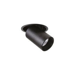 Ideal Lux - Spot LED de embutir NOVA LED/12W/230V CRI 90 Ø 10 cm preto