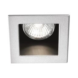 Ideal Lux - Luminária de embutir FUNKY 1xGU10/50W/230V 9x9 cm em cromo mate