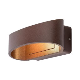 Rabalux 77180 - LED aplique de parede exterior GERLA LED/9W/230V IP54 castanho