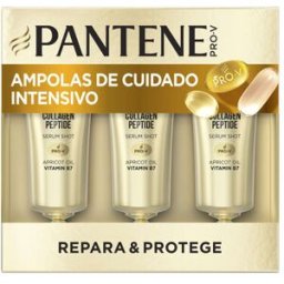Pantene Ampolas Cabelo Cuidado Intensivo Repara Protege 3 x 15 ml