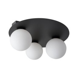Iluminação de teto ARGON 3xG9/12W/230V preta