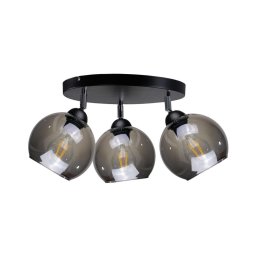 Foco UNO 3xE27/60W/230V preto