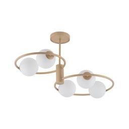 Candelabro suspenso AQUA 5xG9/12W/230V dourada