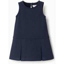 ZIPPY Vestido sem mangas em ponto Roma para bebé menina, azul-marinho Azul 18-24 Months