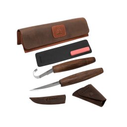 Conjunto de Ferramentas para Esculpir Colheres Beavercraft (C4X + SK5RX + acessórios de afiação) em