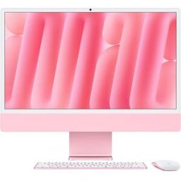 Apple iMac 24'' 2024 M4 16GB 256GB SSD GPU 8-core - Rosa