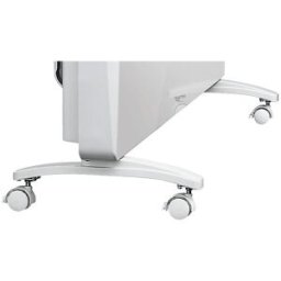 kaiserkraft Bases com rodas, para radiador SIRIO AxLxP 80 x 260 x 45 mm, a partir de 1 par, Bases com rodas, para radiador SIRIO AxLxP 80 x 260 x 45 mm, a partir de 1 par. Para utilização móvel dos radiadores de convecção SIRIO. Basta aparafusar as bases