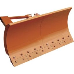Eichinger Limpa-neves para empilhador , com barra de borracha, largura da placa 1500 mm, laranja, Limpa-neves para empilhador, com barra de borracha, largura da placa 1500 mm, laranja. Recolha rápida com os garfos do empilhador. Proteção contra o descarri