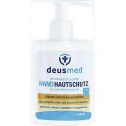 kaiserkraft Proteção da pele deusmed®, especialmente para as mãos, 200 ml, a partir de 2 unid., Proteção da pele deusmed®, especialmente para as mãos, 200 ml, a partir de 2 unid. Sem perfume. Resistente ao sabão e à água. Dermatologicamente testada. Made