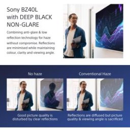 SONY BRAVIA MONITOR PROFISSIONAL IPS 85" UHD 4K 650CD 24/7 ANTI-GLARE FW-85BZ40L