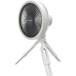 Nitecore NEF10 Portable Fan, branco, com powerbank e lanterna